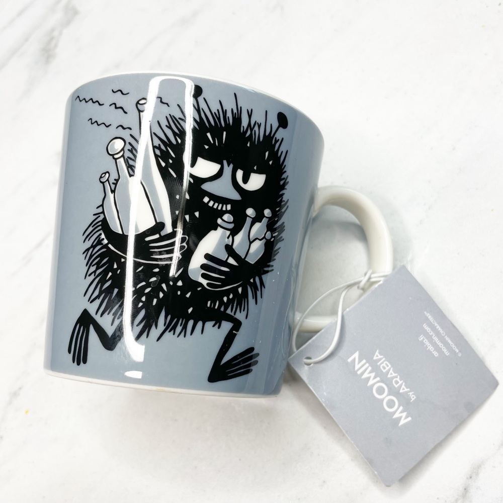 Moomin by Arabia Grey "Little My" Character Ceramic Mug
